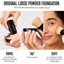bareMinerals The Original Get Started Kit 3-Piece Mineral Makeup Set