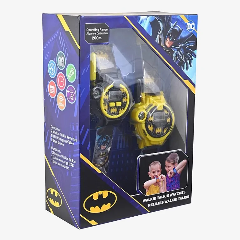 Batman Boys Multi-Function Black Strap Watch Bat40151jc