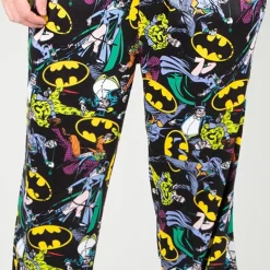 Batman Mens Fleece 1 Pair Pajama Pants
