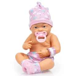 Bayer Design New Born Baby Doll 3-pc. Toy Playset