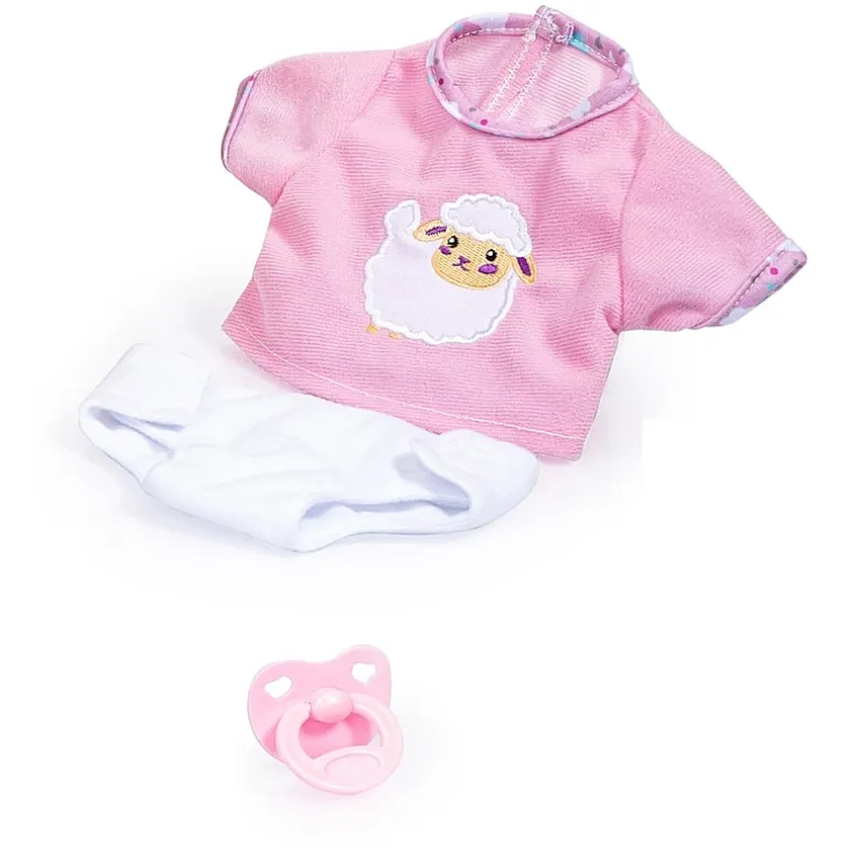 Bayer Design New Born Baby Doll 3-pc. Toy Playset