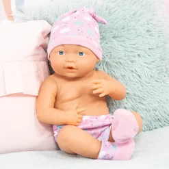Bayer Design New Born Baby Doll 3-pc. Toy Playset