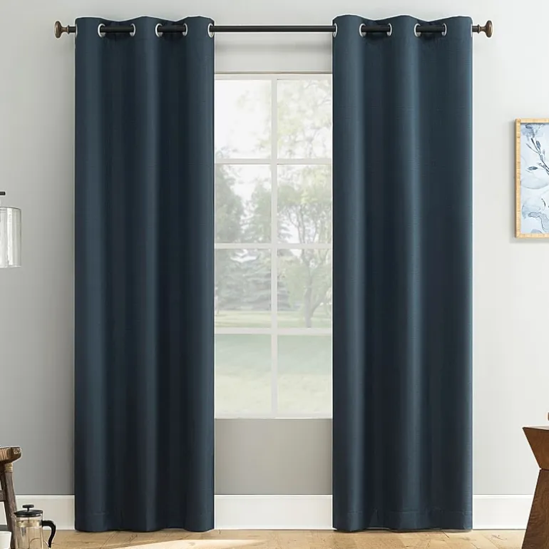 Bayline Grommet Top Blackout Set of 2 Curtain Panel