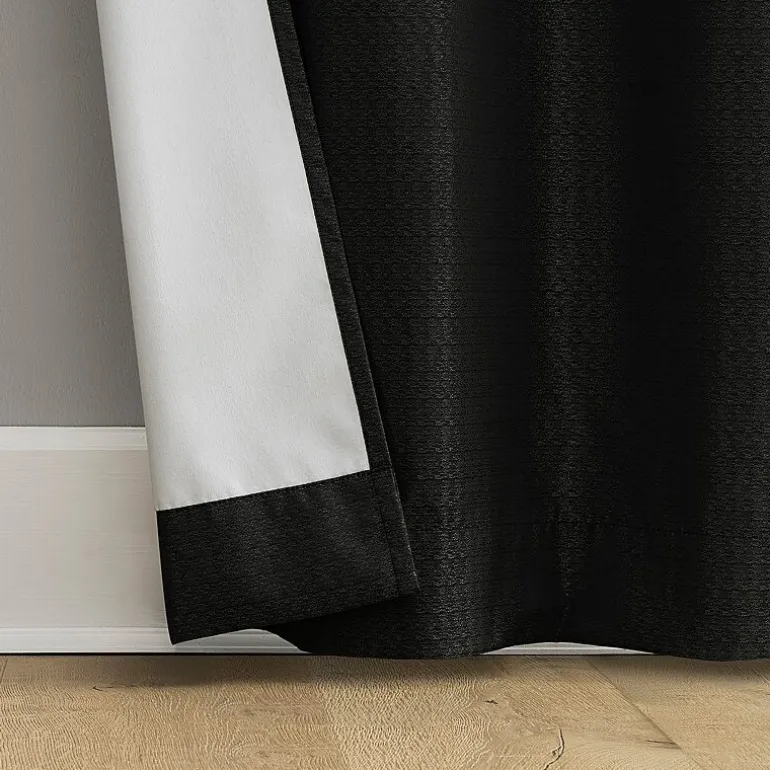 Bayline Grommet Top Blackout Set of 2 Curtain Panel