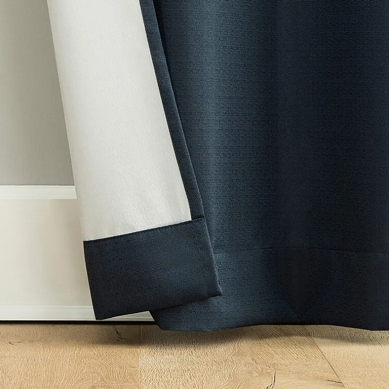 Bayline Grommet Top Blackout Set of 2 Curtain Panel