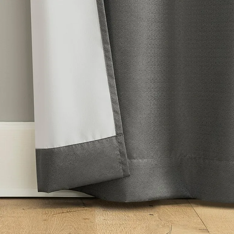 Bayline Grommet Top Blackout Set of 2 Curtain Panel
