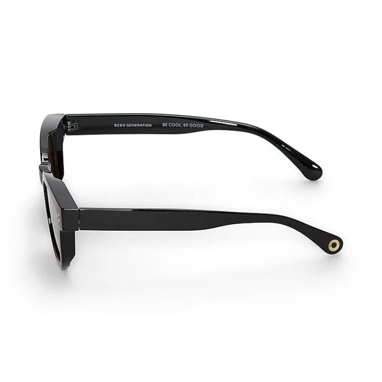 BCBGeneration Retro Wayfarer Womens UV Protection Square Sunglasses