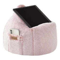 Bearpaw Artesia Lap Pouf Round Throw Pillow