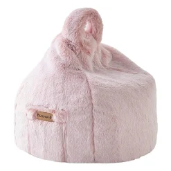 Bearpaw Artesia Lap Pouf Round Throw Pillow