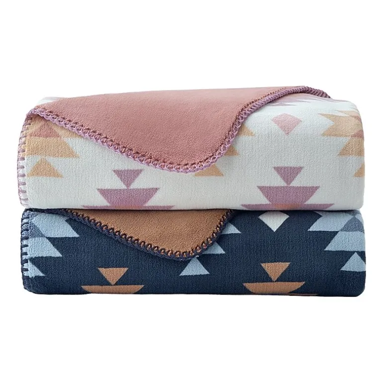Bearpaw Canyon Reversible Coco Plush Throw