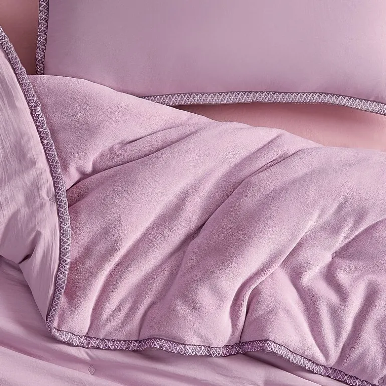 Bearpaw Layton Plush Reversible Comforter Set