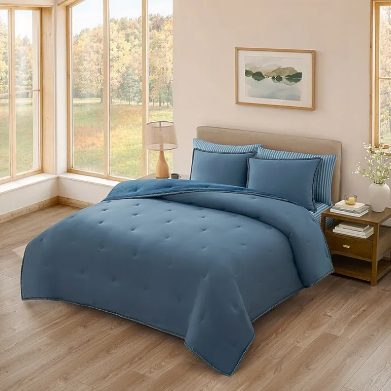 Bearpaw Layton Plush Reversible Comforter Set