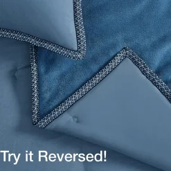 Bearpaw Layton Plush Reversible Comforter Set