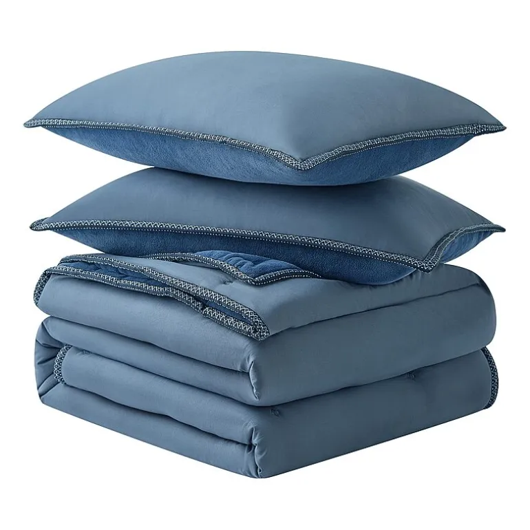 Bearpaw Layton Plush Reversible Comforter Set