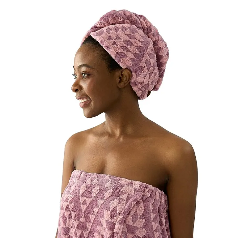 Bearpaw 2-pk. Geometric Hair Wrap
