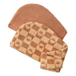 Bearpaw 2-pk. Geometric Hair Wrap