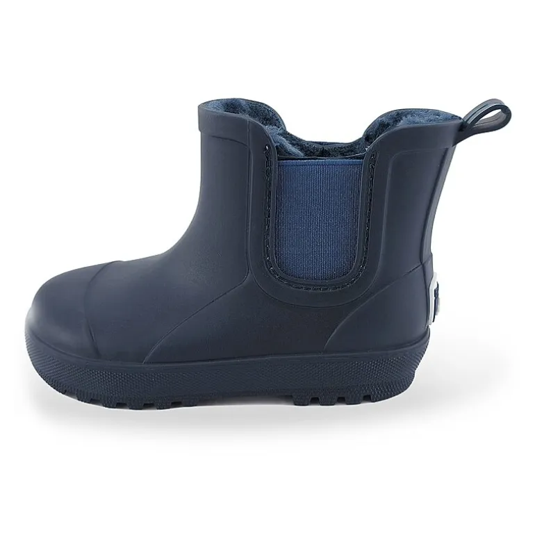 BEARPAW Toddler Chelsea Rain Boots with Faux-Fur Lining