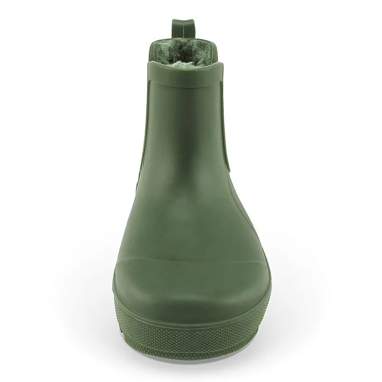 BEARPAW Toddler Chelsea Rain Boots with Faux-Fur Lining