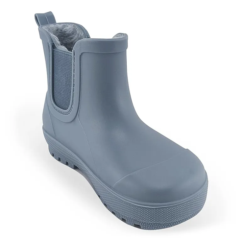 BEARPAW Toddler Chelsea Rain Boots with Faux-Fur Lining