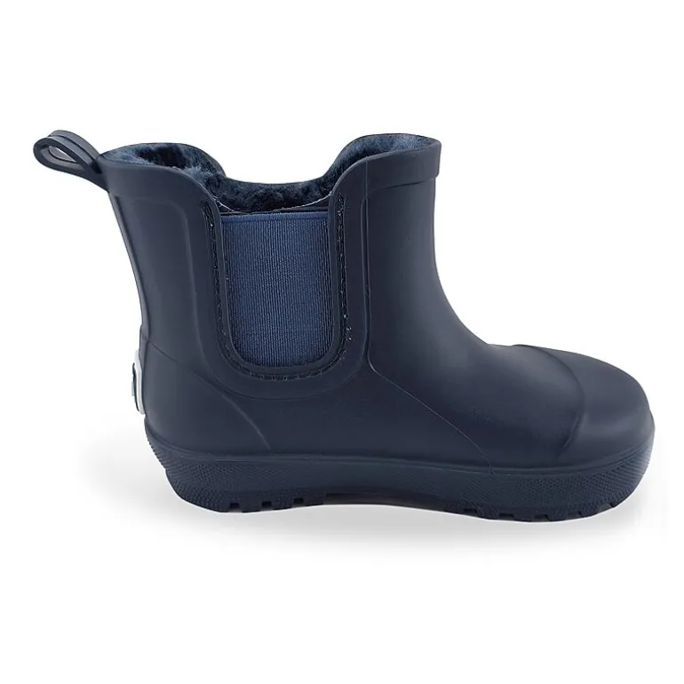 BEARPAW Toddler Chelsea Rain Boots with Faux-Fur Lining