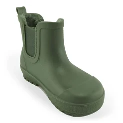 BEARPAW Toddler Chelsea Rain Boots with Faux-Fur Lining