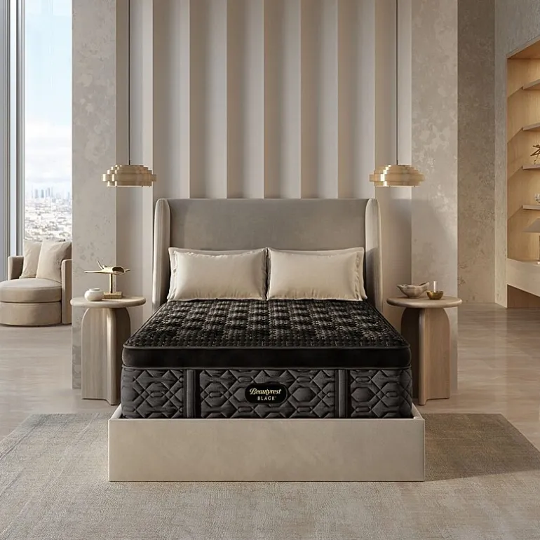 Beautyrest Black Series Four 17.25" Plush Summit Pillow Top - Mattress + Box Spring