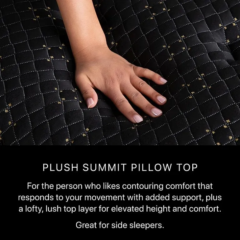Beautyrest Black Series Four 17.25" Plush Summit Pillow Top - Mattress + Box Spring