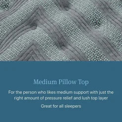 Beautyrest Level One 14.25" Medium Pillow top - Mattress + Box Spring