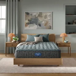 Beautyrest Level One 12.5" Medium Tight top - Mattress + Box Spring