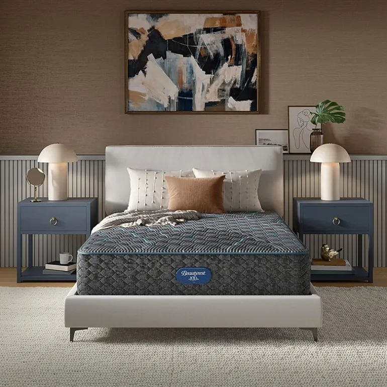 Beautyrest Level Two 13.25" Extra Firm Tight top - Mattress + Box Spring