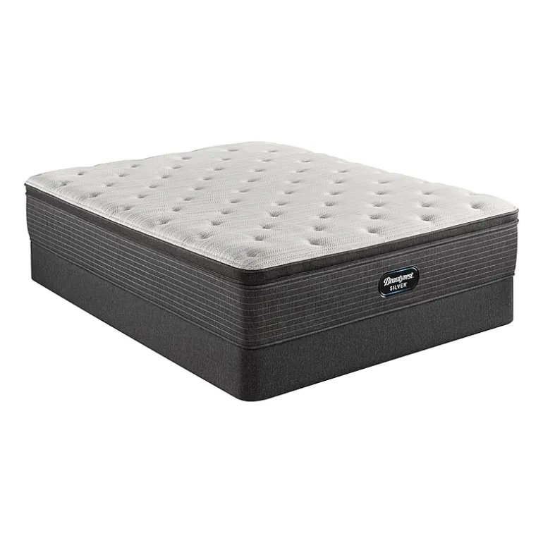 Beautyrest Silver BRS900 14.75" Plush Pillow Top - Mattress + Box Spring