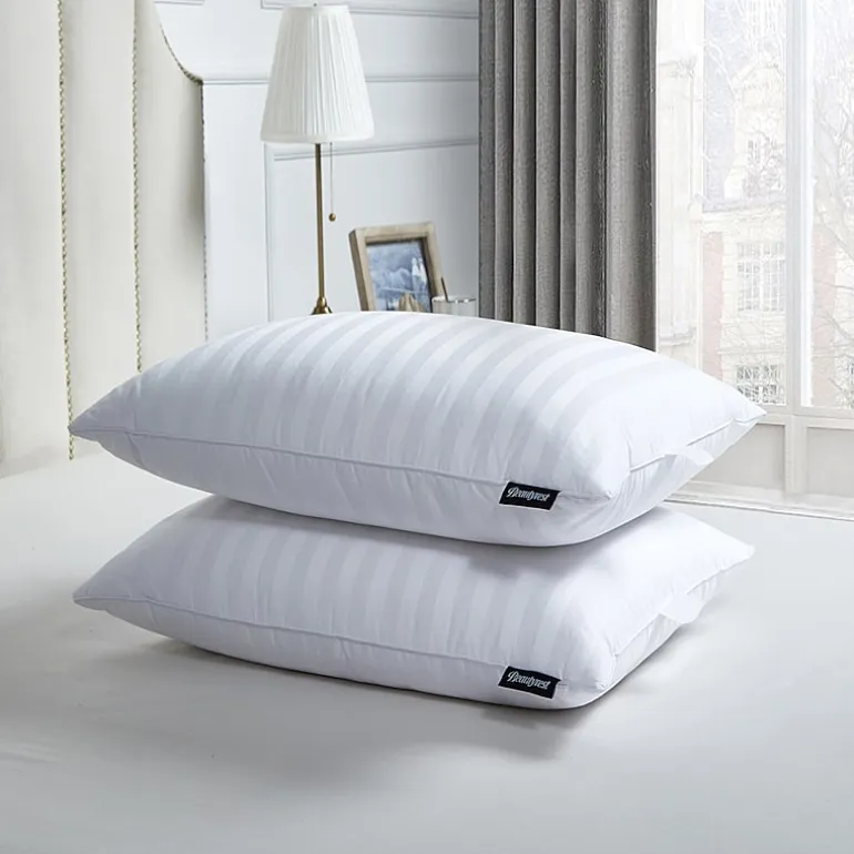 Beautyrest 500tc Damask Cotton 2 Pack Medium Density Bed Pillow