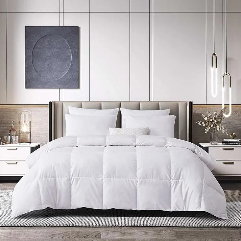 Beautyrest TENCEL™ Lyocell & Cotton Blend White Feather And Down Fiber Comforter