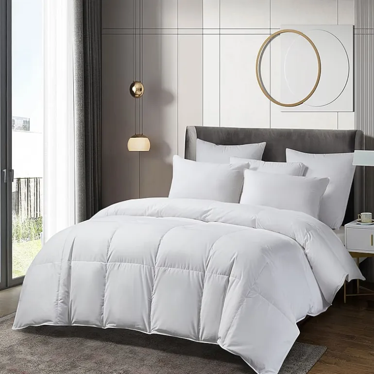 Beautyrest TENCEL™ Lyocell & Cotton Blend Breathable Premium White Down Comforter