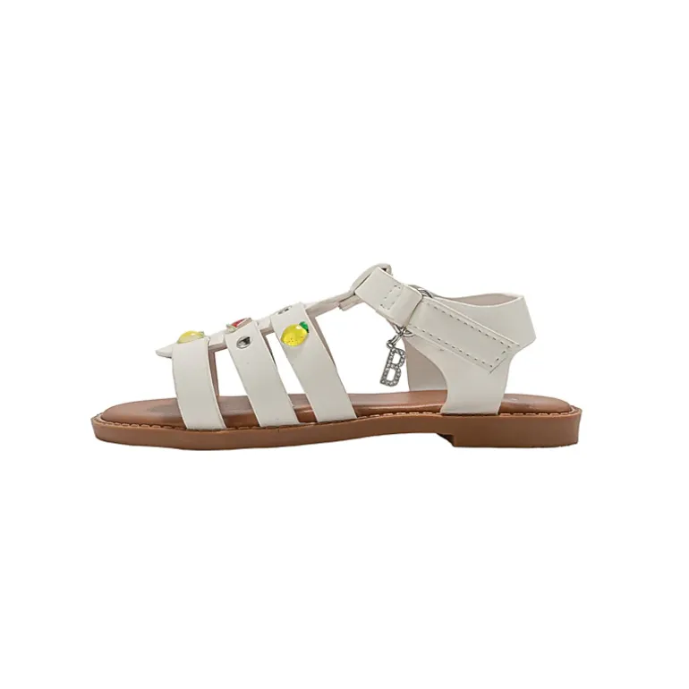 bebe Girl's Sandals - Strappy Flat Sandals and Studded Summer Shoes