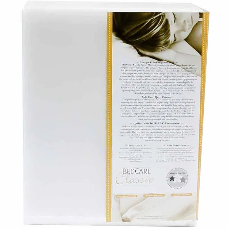 BedCare Classic Allergy and Bed Bug Proof Full XL 15inch MattressCover