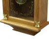 Bedford Clock Collection 34.5" Pendulum Antique Harvest Oak Finish Wall Clock