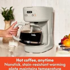 bella 12-Cup Programmable Coffee Maker