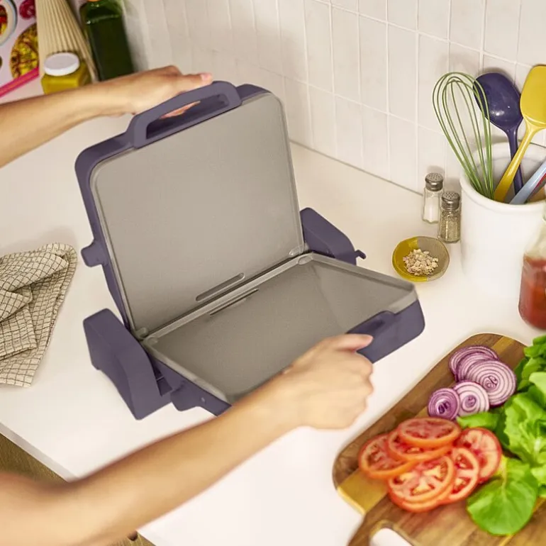 bella Fold & Store Dual Temp Griddle, Fits-anywhere™ kitchenware
