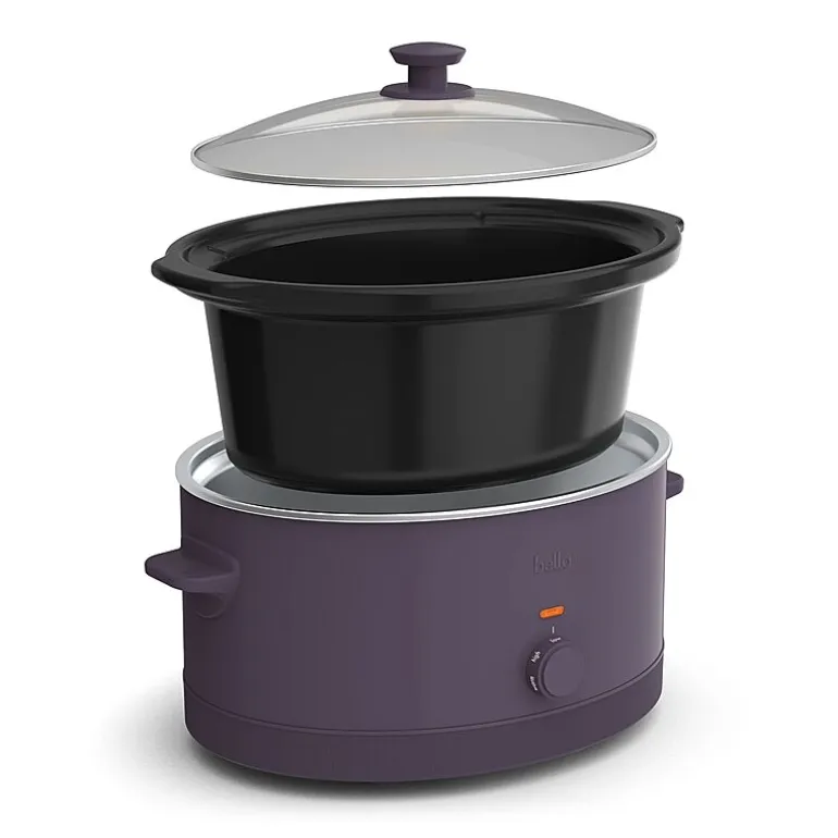 bella 6Qt Manual Slow Cooker, Fits-anywhere™ kitchenware