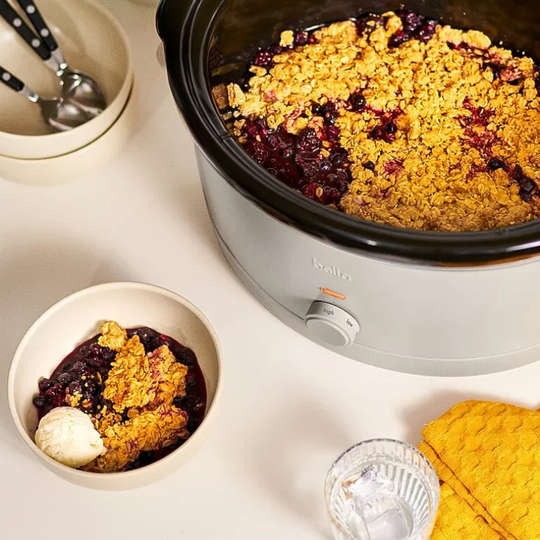 bella 6Qt Manual Slow Cooker, Fits-anywhere™ kitchenware