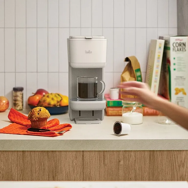 bella Single-Serve Coffee Maker, Fits-anywhere™ kitchenware