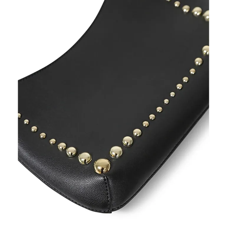Belle & Bloom Womens Girls Like Us Studded Leather Shoulder Bag