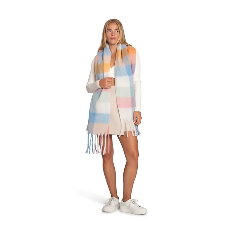 Belle & Bloom Womens Vail Checkered Scarf