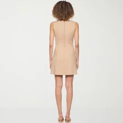 belle vie Womens Sleeveless Wrap Dress
