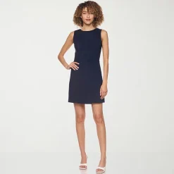 belle vie Womens Sleeveless Wrap Dress