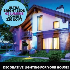 Bell + Howell Bionic Color Burst Solar Powered Landscape Lighting - Set of 2