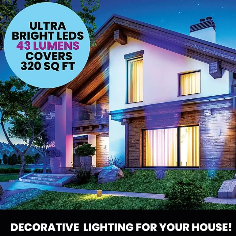 Bell + Howell Bionic Color Burst Solar Powered Landscape Lighting - Set of 2