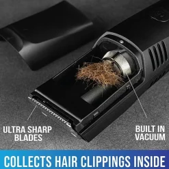 Bell + Howell Vacutrim Rechargeable Hair Trimmer