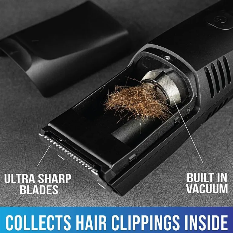 Bell + Howell Vacutrim Rechargeable Hair Trimmer